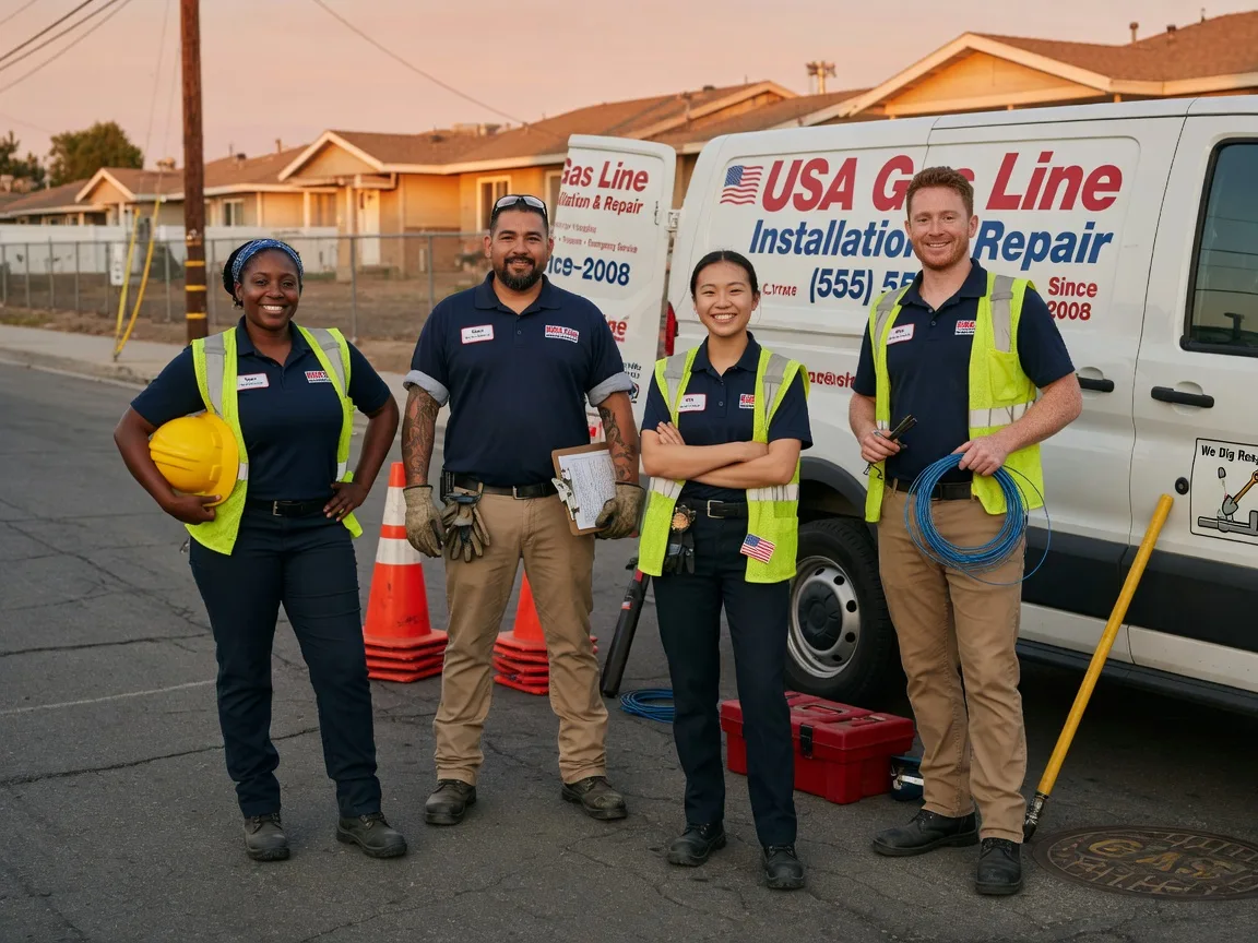 Gas Line Installation company in Swaledale, IA